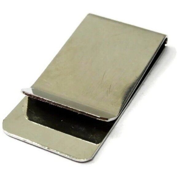 Monogram JBW Money Clip Silver Tone Cash Holder Used - Picture 5 of 10